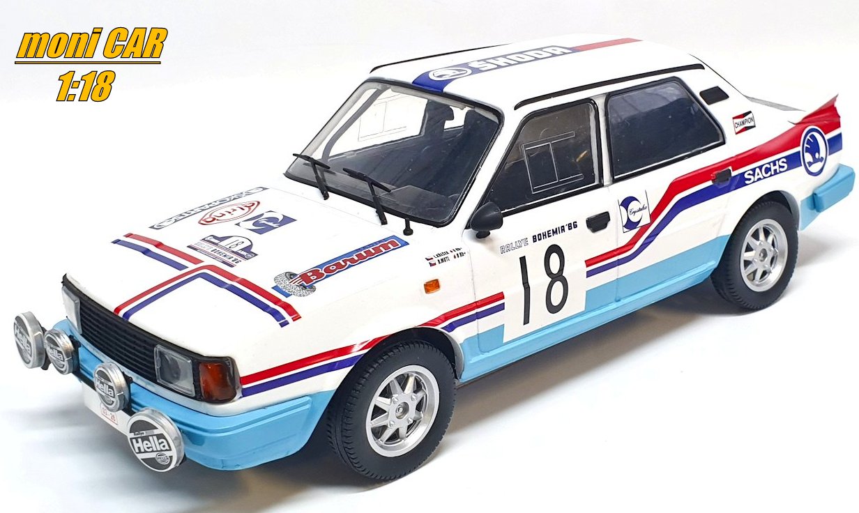Skoda 130LR 22 Rallye de l'Acropole 1986 Krecek - Motl IXO 18RMC157A
