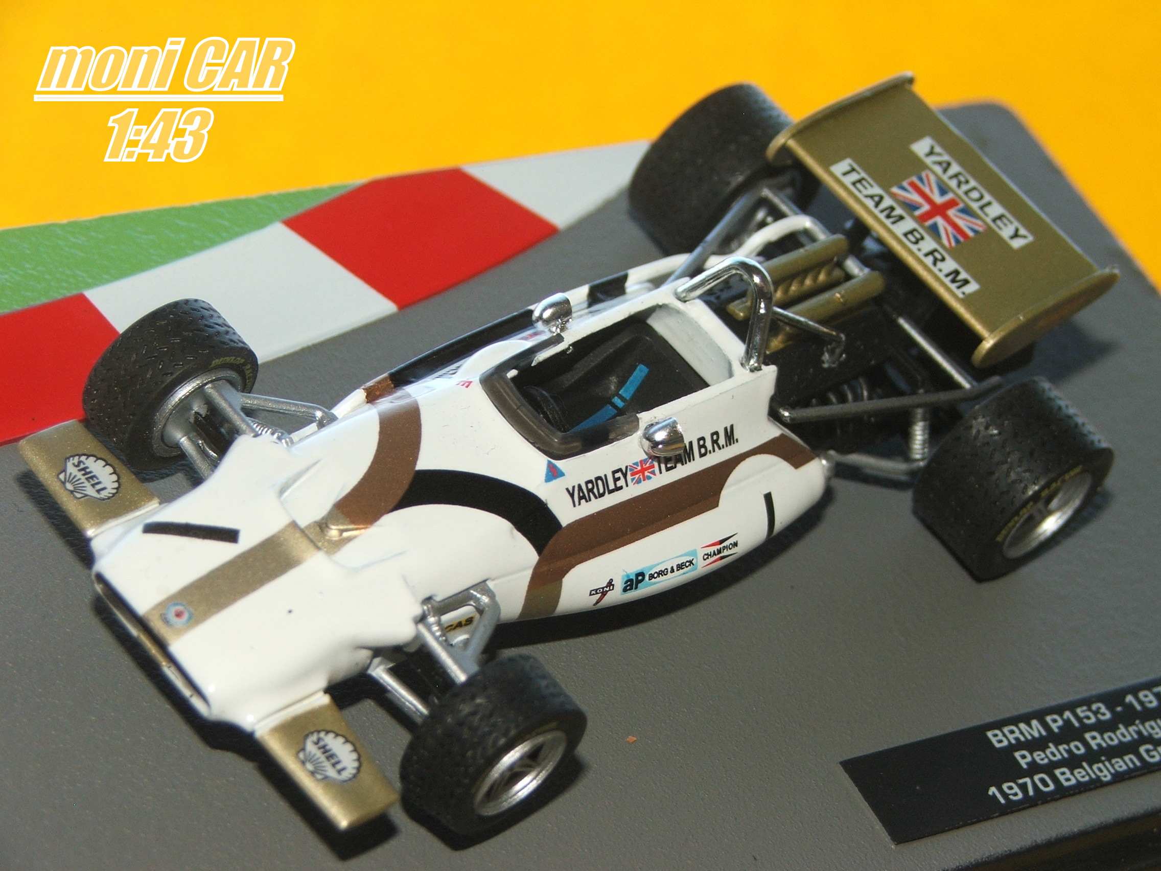 Modèle Réduit F1 BRM P153 1970 - Grand Prix De Belgique