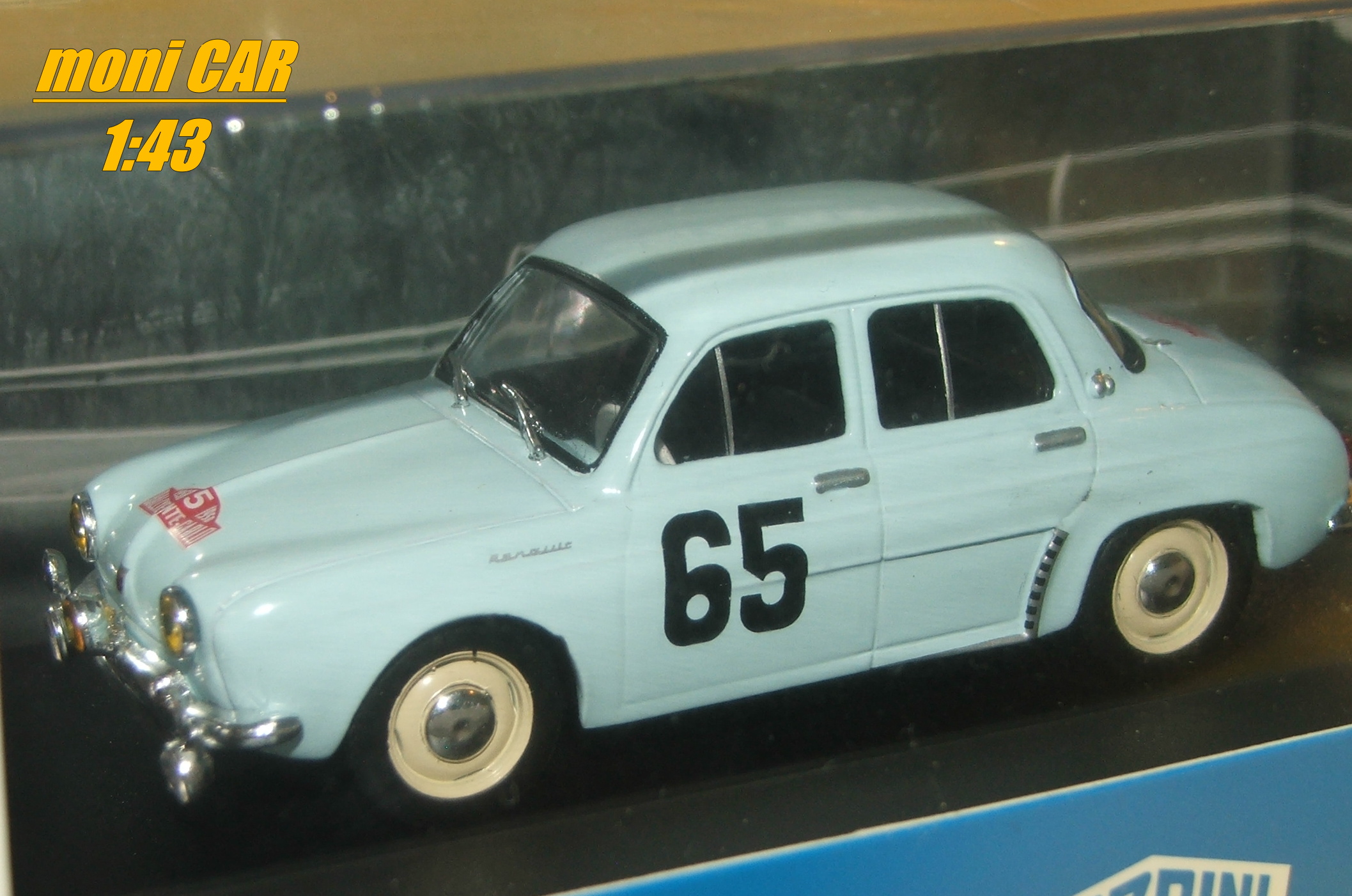 RENAULT Dauphine n° 65 Monté Carlo 1958 IXO 1/43