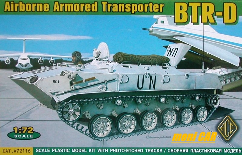 ACE MODEL Airborne Armored Transporter BTR-D (1:72)