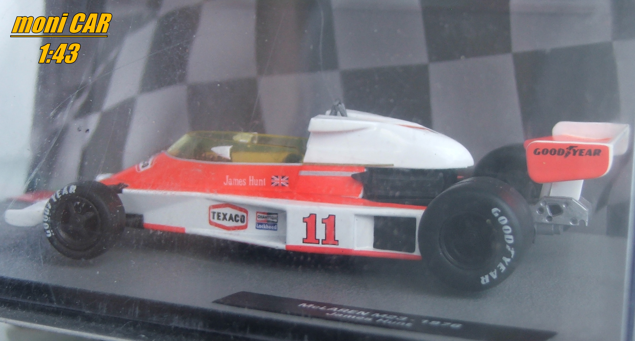 McLAREN M23 No.11 - James Hunt - 1976 (1:43) Altaya/IXO