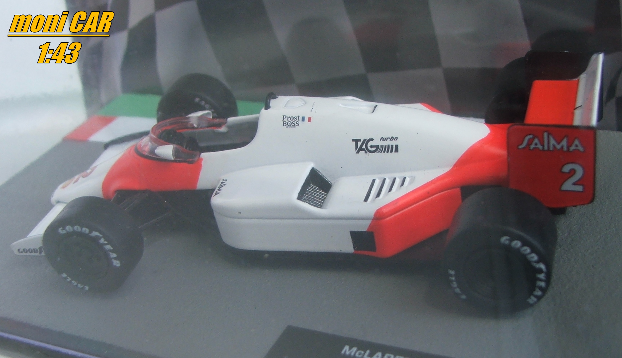 McLAREN MP 4/2B No.2 Alain Prost - 1985 (1:43) Altaya/IXO
