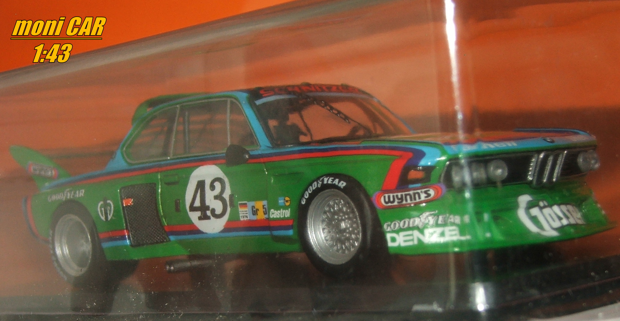 BMW 3,5 CSL No.43 - D. Quester - A. Peltiers - A. Krebs - Le Mans 1976 (1:43) SPARK