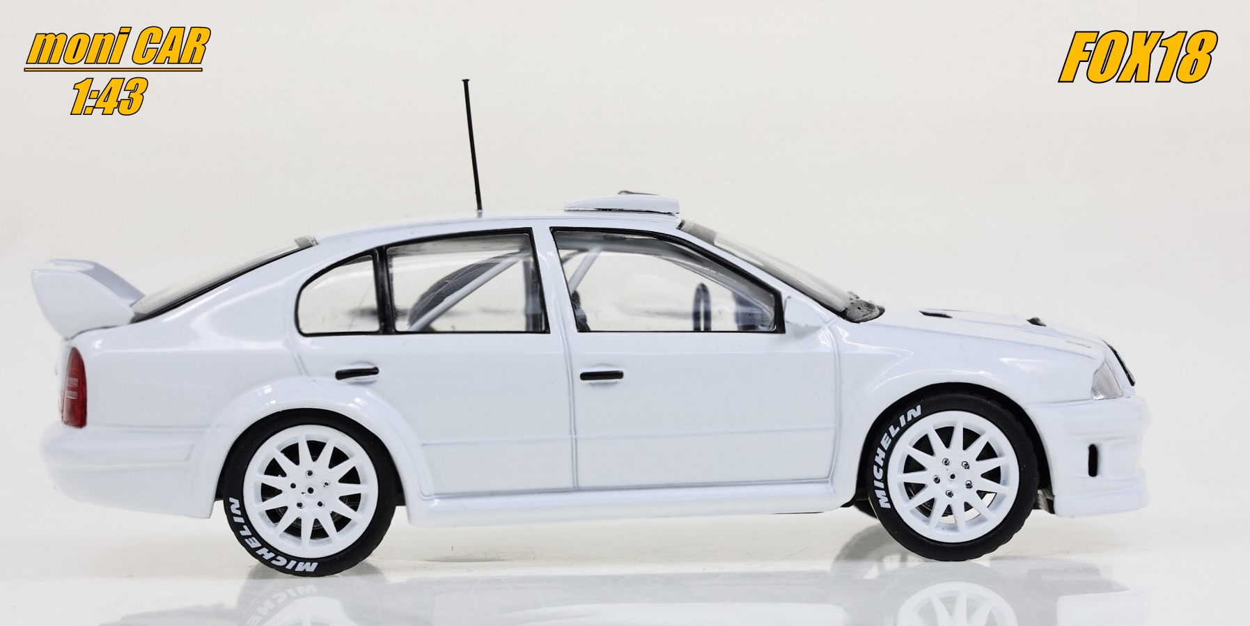 Škoda Octavia WRC EVO 2 plain body version (1:43) FOX18