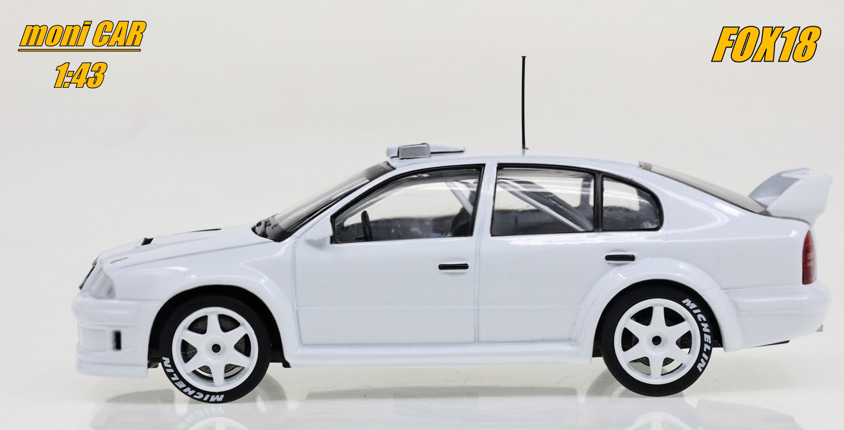 Škoda Octavia WRC EVO 2 plain body version (1:43) FOX18