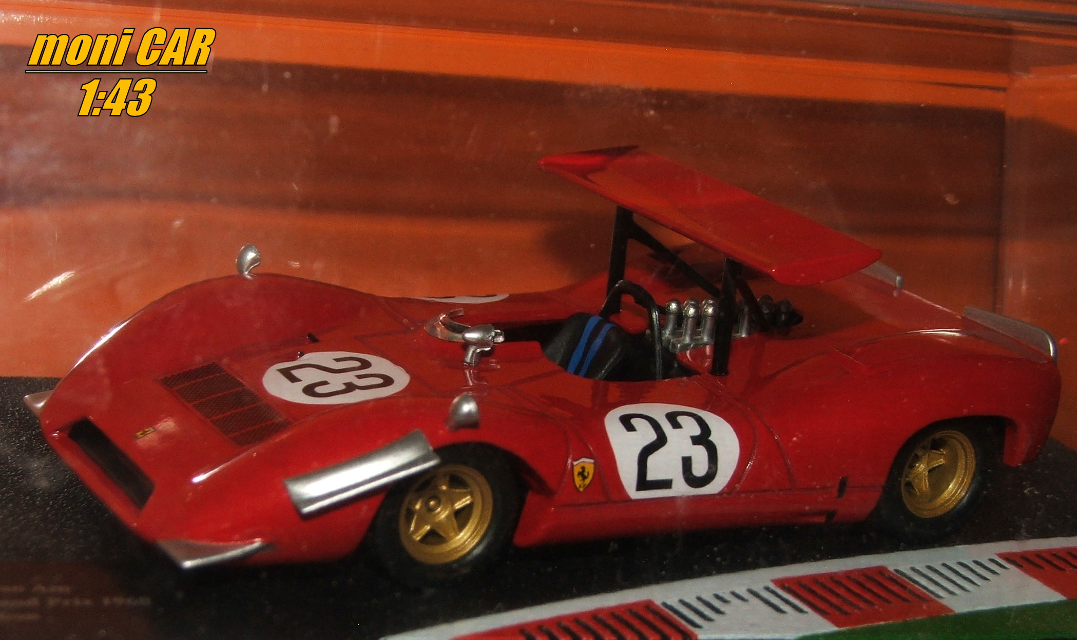 FERRARI 612 Cam Am No.23 Chris Amon - Las Vegas GP 1968 (1:43)