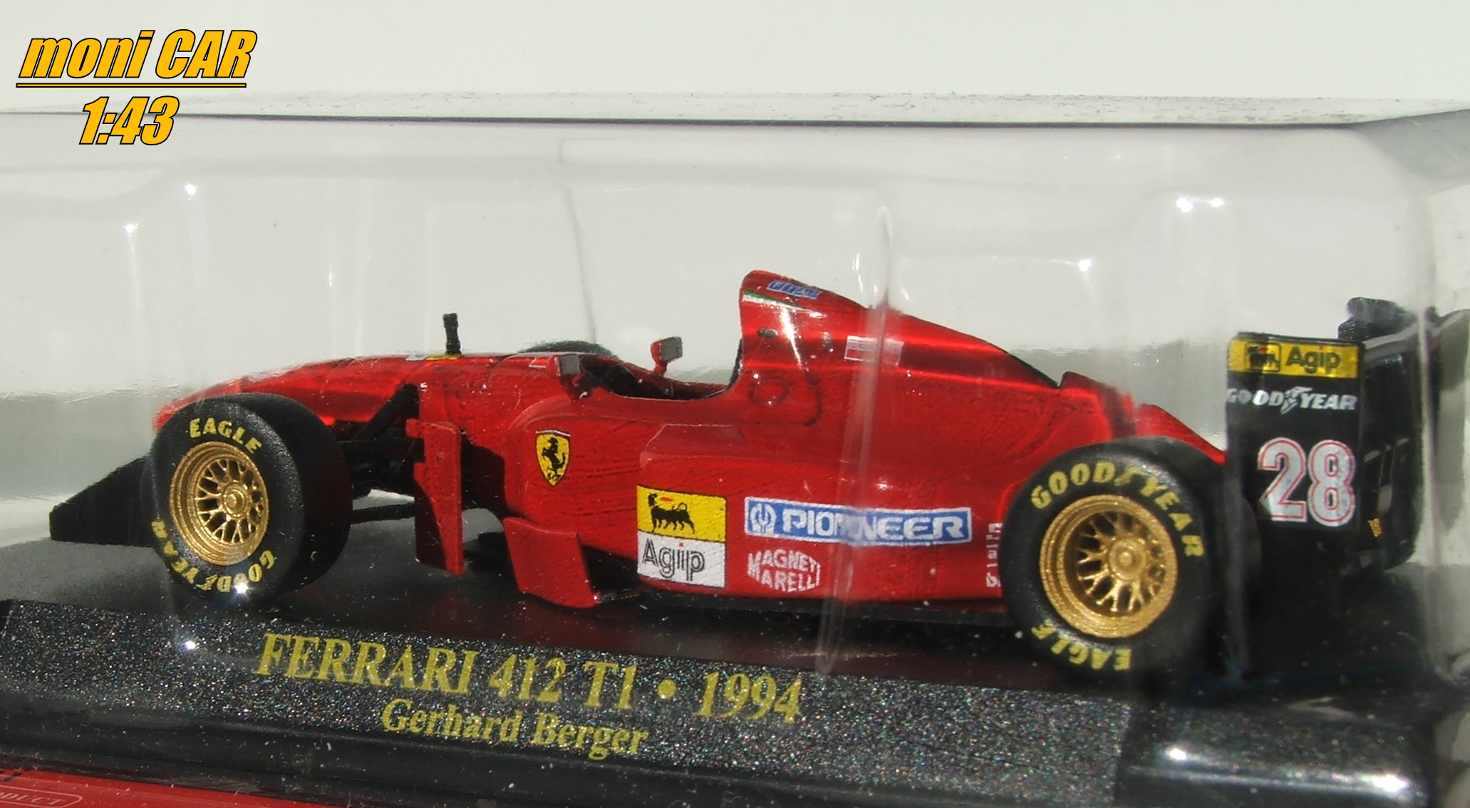 FERRARI 412 T1 No.28 Gerhard Berger - 1994 (1:43) Altaya/IXO