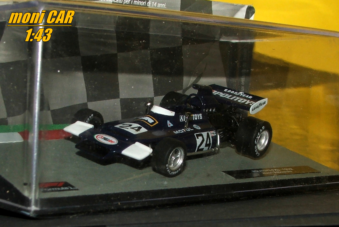 POLITOYS FX3 No.24 Hanri Pescarolo1972 (1:43) Altaya/IXO