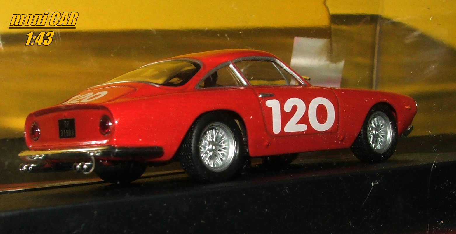 FERRARI 250 GT Berlinetta Lusso  No.120 - B. Taormina - P. Tacci - Targa Florio 1964 (1:43) Altaya/IXO