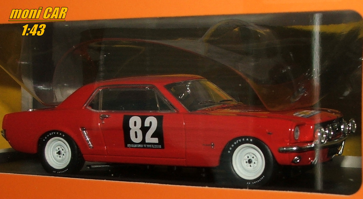 FORD Mustang V8 No.82 - Bo Ljumgfeld - Fergus Sager Rally Tour De France 1964 (1:43) PREMIUM X