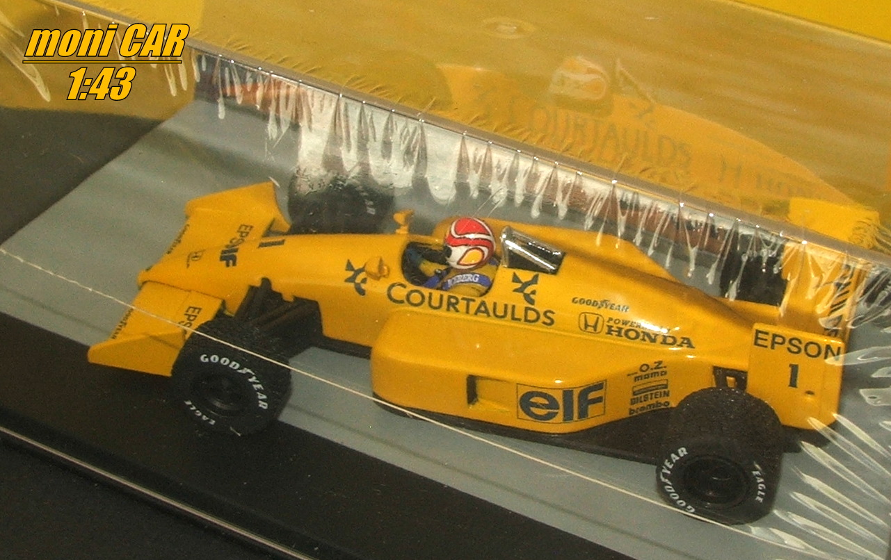 LOTUS 100T No.1 Nelson Piquet Great Britain GP 1988 (1:43) Altaya/IXO