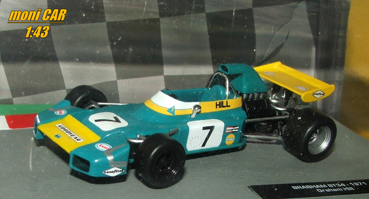 BRABHAM BT34 No.7 Graham Hill 1971 (1:34) Altaya/IXO