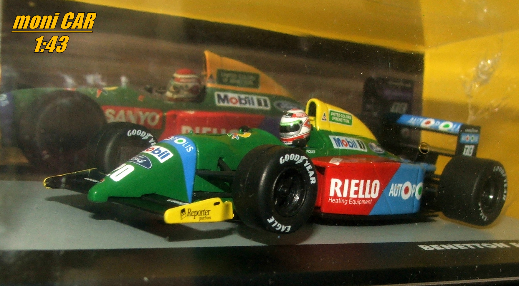 BENETTON FORD B190 No.20 Nelson Piquet JAPAN GP 1990 (1:43) Altaya/IXO