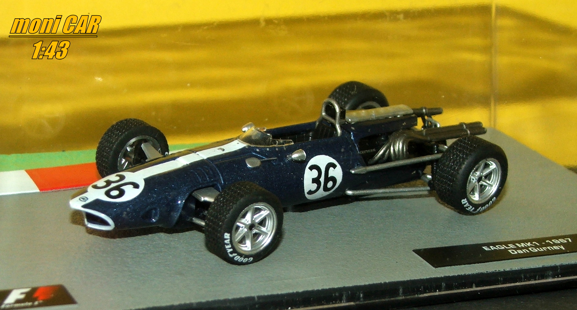 EAGLE MK1 No.36 Dan Gurney F1 1967 (1:43) Altaya/IXO