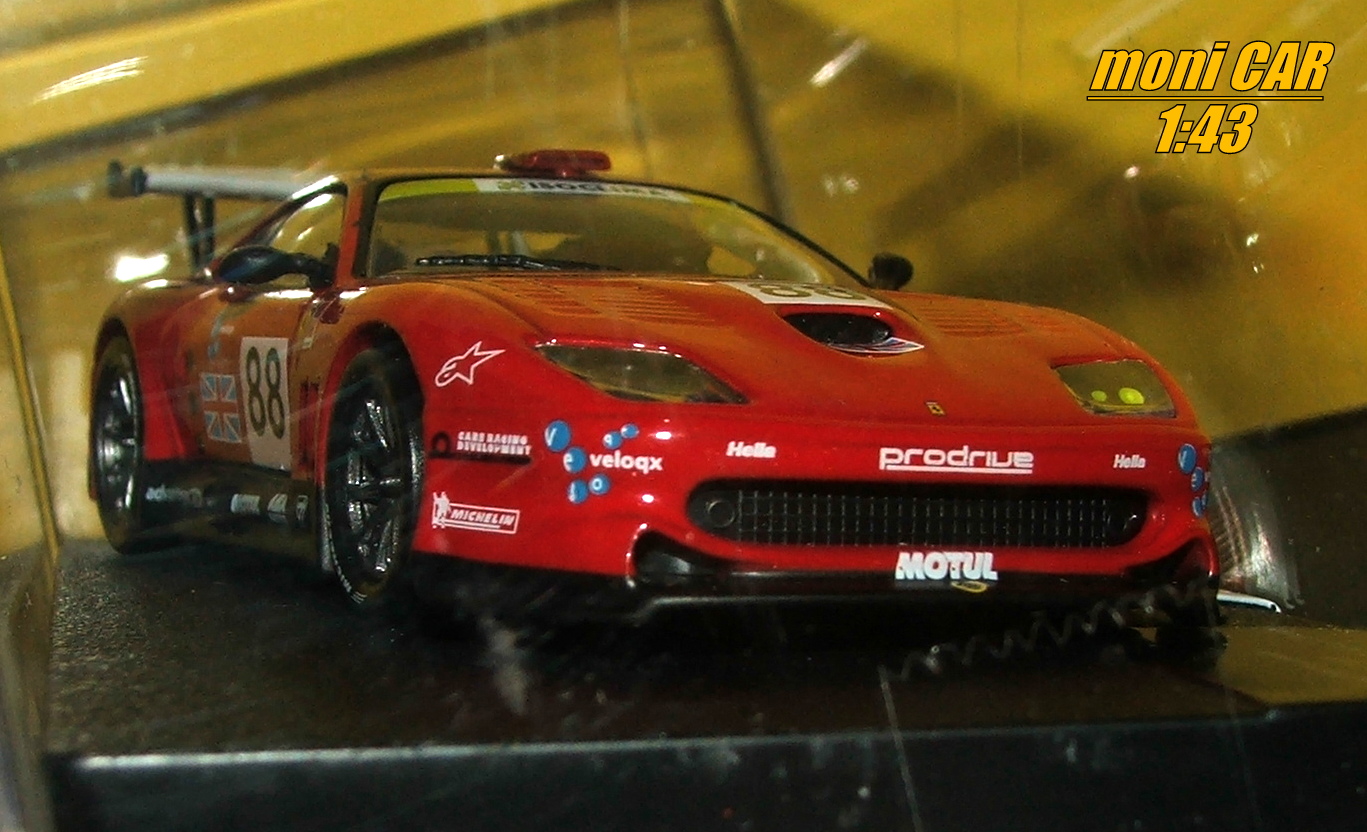 FERRARI 550 Maranello No.88 T. Enge-P. Kox-J. Devies 24h Le Mans 2003 (Altaya/IXO