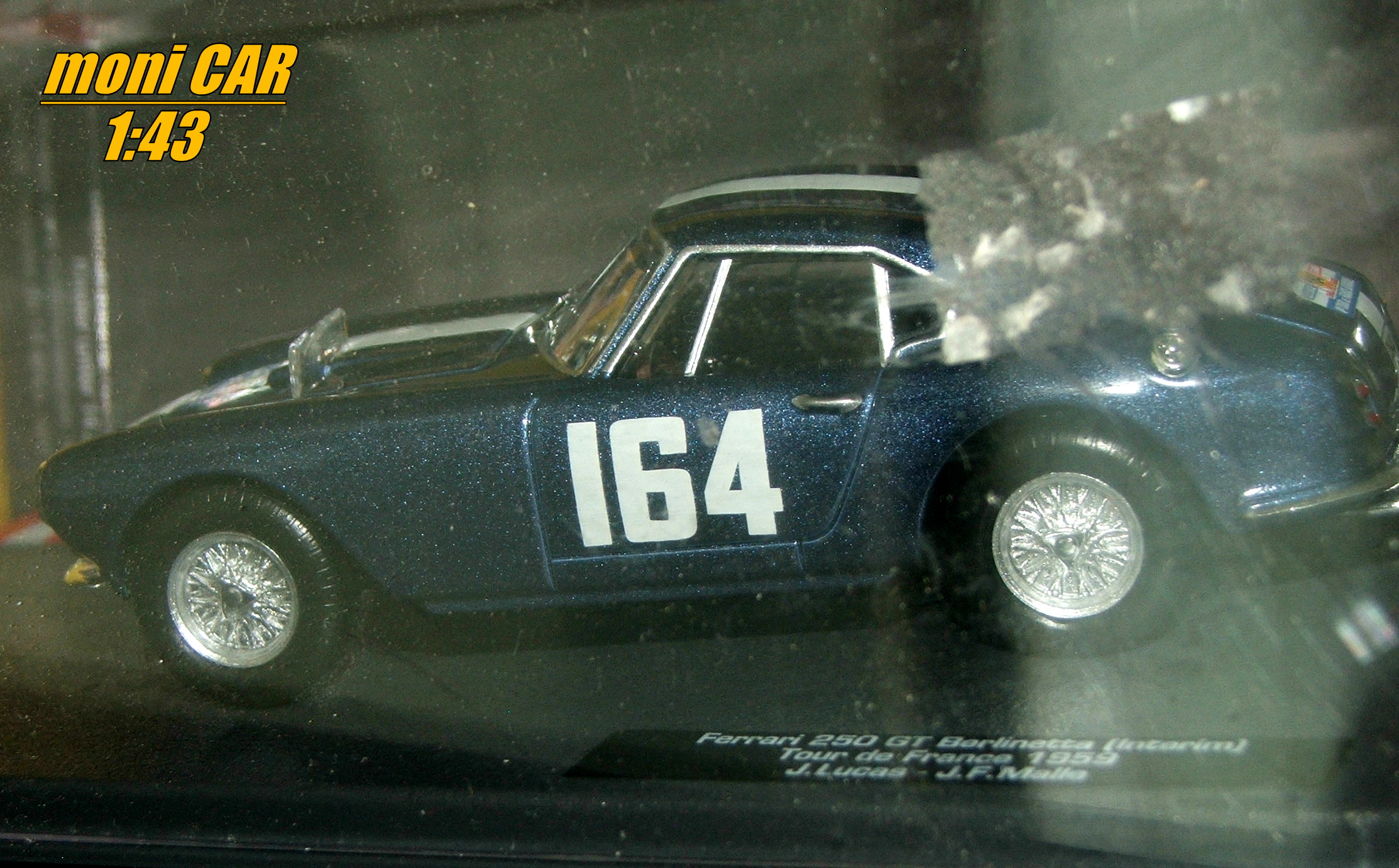 FERRARI 250 GT Berlinetta (Interim) No.164 J. Lucas-J.F. Malla Tour de France 1959 (1:43) Altaya/IXO