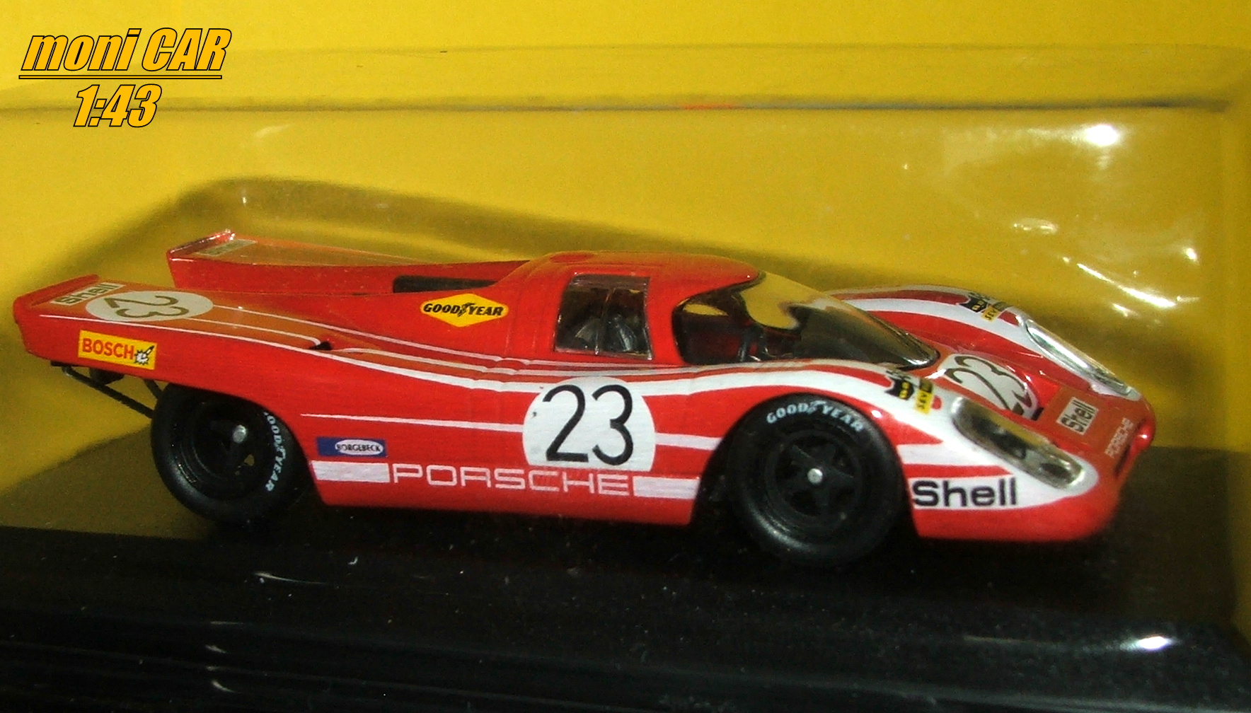 PORSCHE 917 No.23 H. Herrmann - R. Attwood Winner 24 H. Le Mans 1970 (1:43) Altaya/IXO