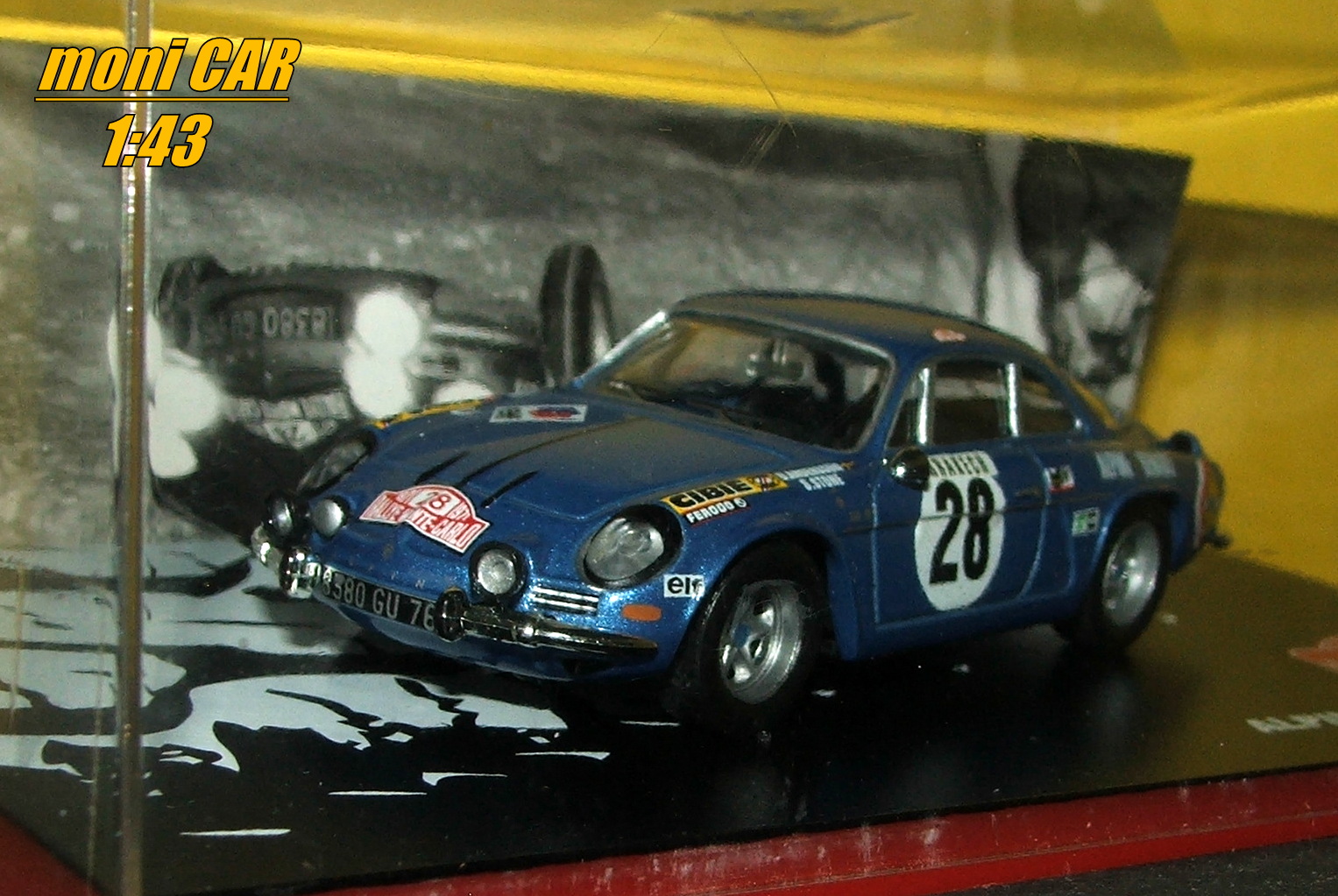 ALPINE RENAULT A110 No.28 - O. Andersson - D. Stone - Rally Monte Carlo 1971 (1:43) Altaya/IXO