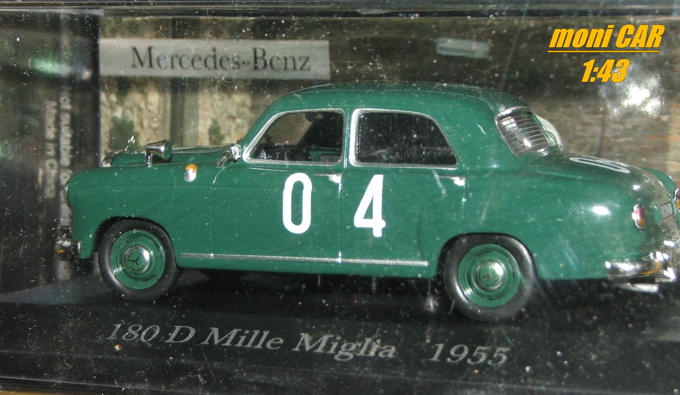 MERCEDES-BENZ 180 D H. Retter-W. Lacher 1955 (1:43) DeAgostini