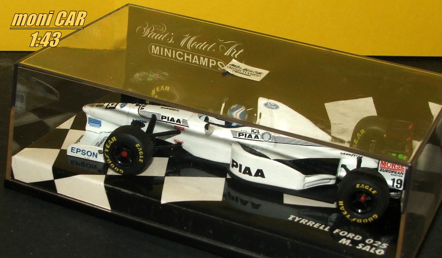 TYRRELL Ford 025 No.19 - Mika Salo - F1 1977 (1:43) MINICHAMPS