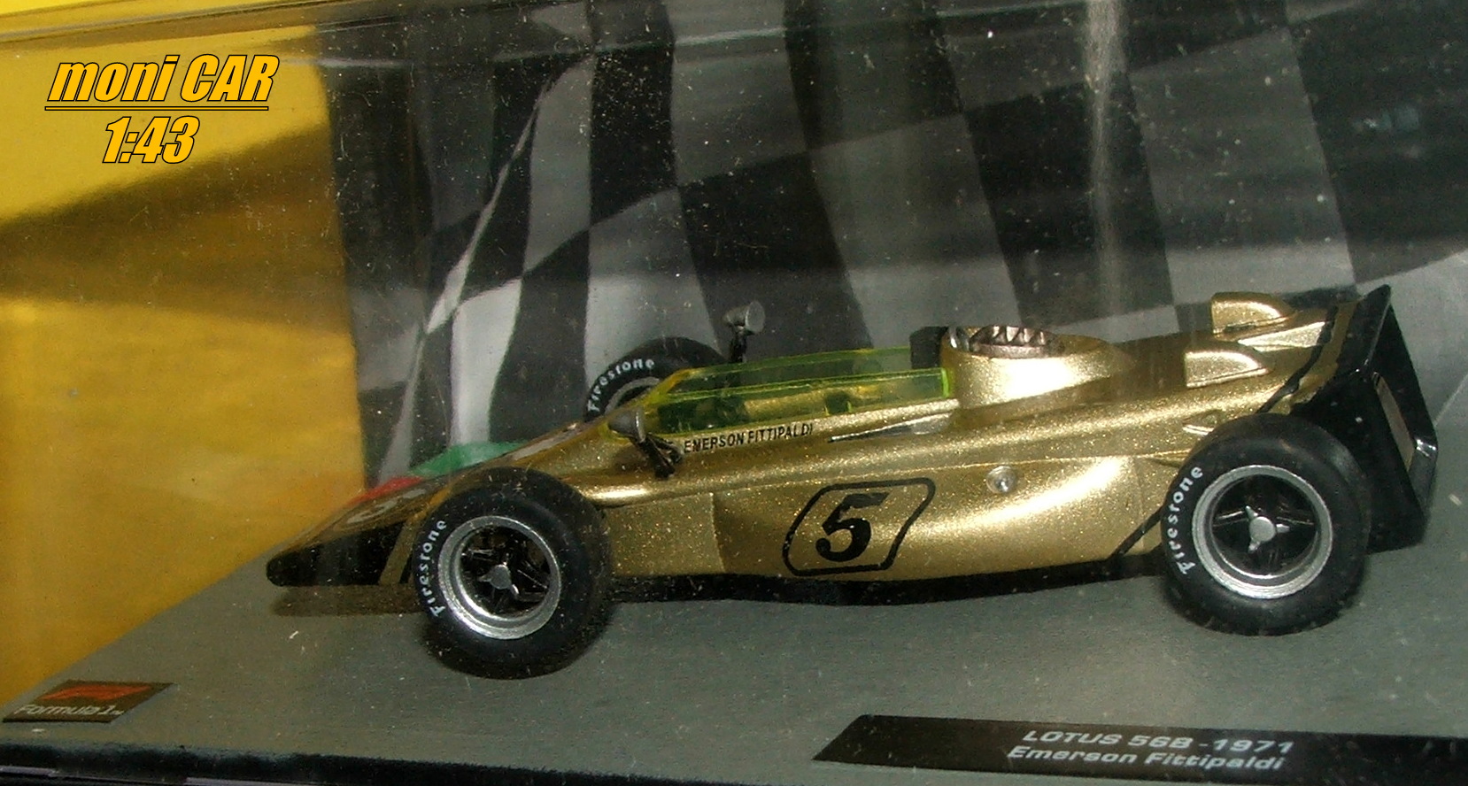 LOTUS 56B No.5 - Emerson Fittipaldi - F1 1971 (1:43) Altaya/IXO