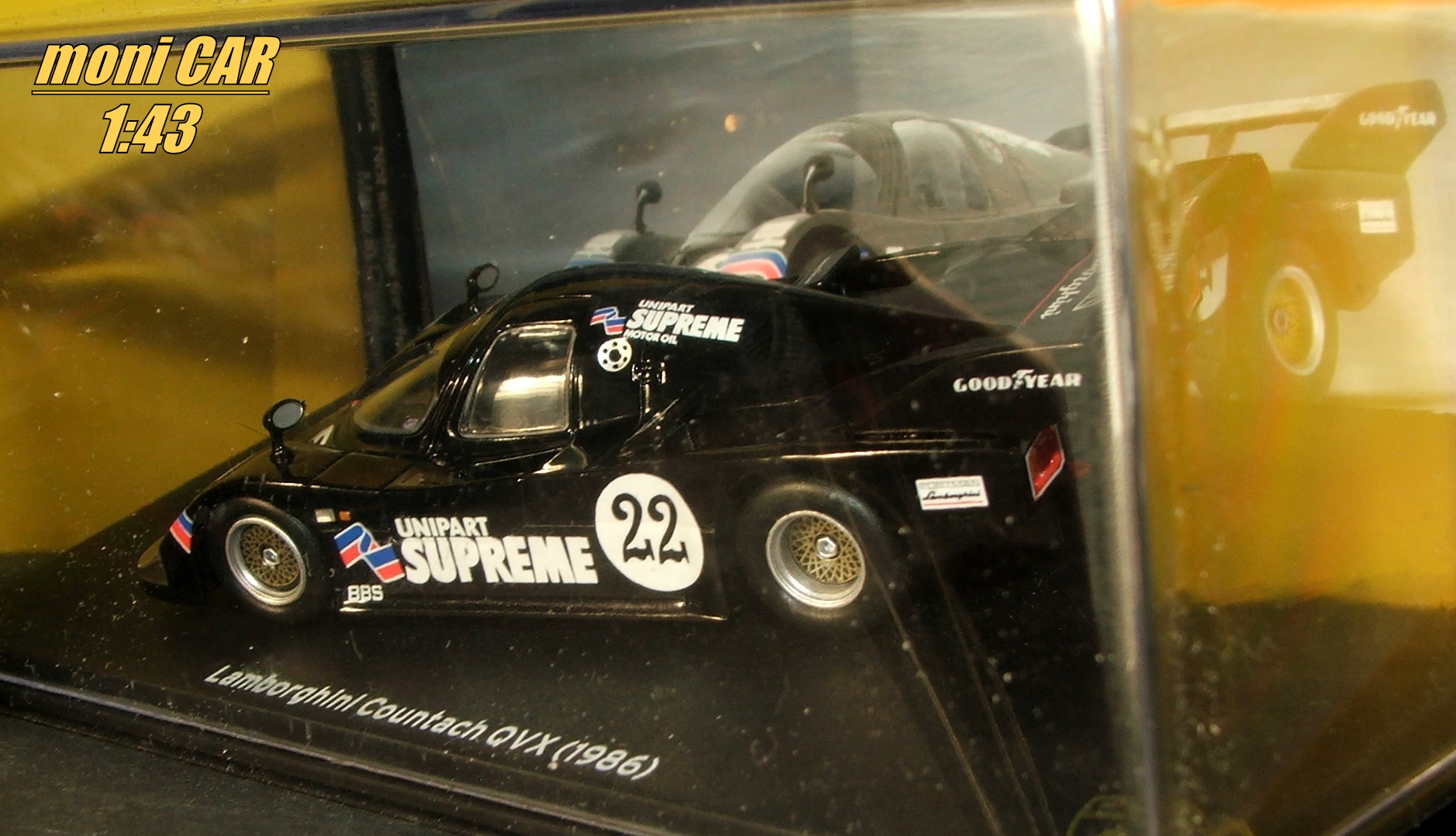 LAMBORGHINI Countach QVX No.22 - Tiff Needell - 500km Kyalami 1986 (1:43) Altaya/IXO