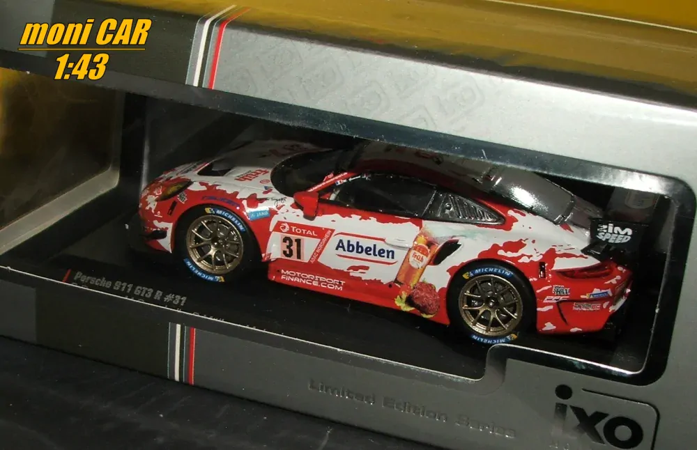 PORSCHE 911 GT3 R No.31 - R. Campbell - S. Muller - M. Jaminet - 24h Nurburgring 2019 (1:43) IXO