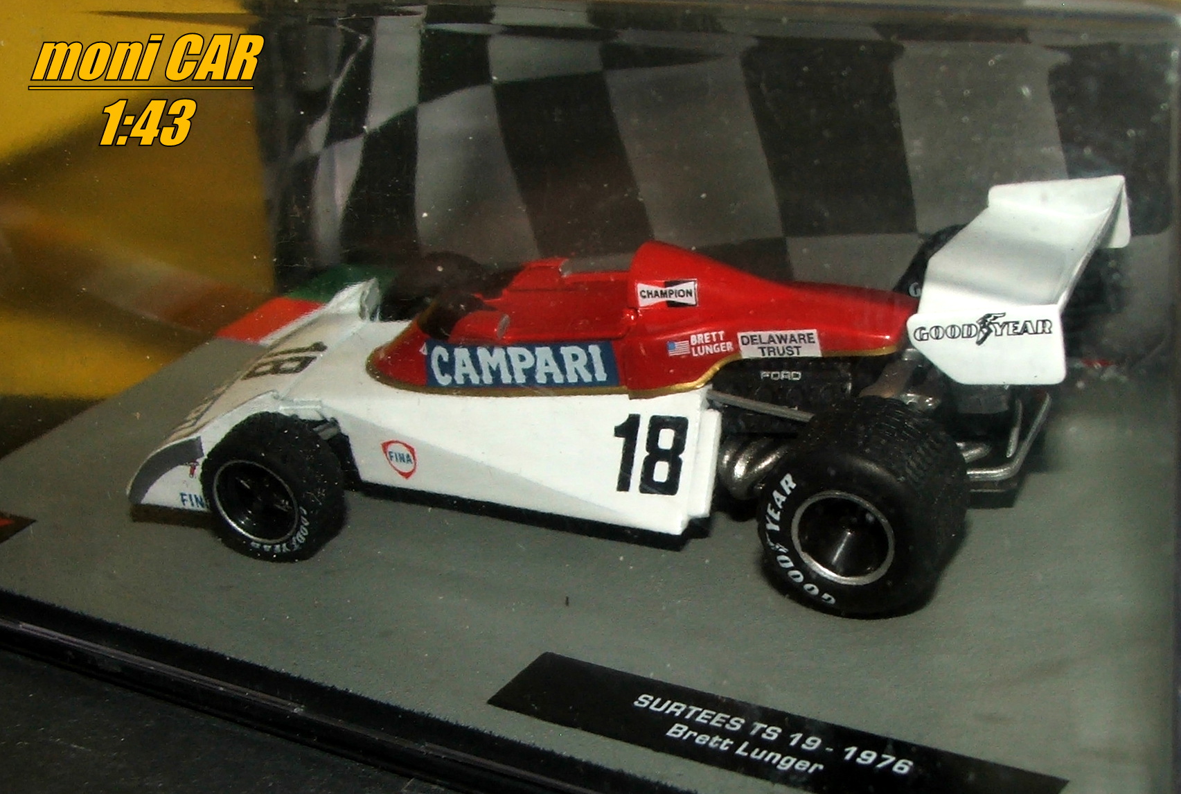 SURTEES TS19 No.18 - Brett Lunger - F1 - 1976 (1:43) Altaya/IXO