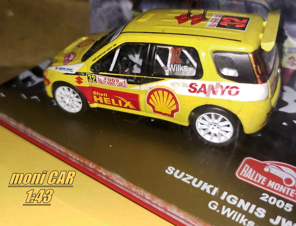 SUZUKI Ignis JWRC No.32 - G. Wilks - P. Pugh - Rallye Monte Carlo 2005 (1:43) Altray/IXO