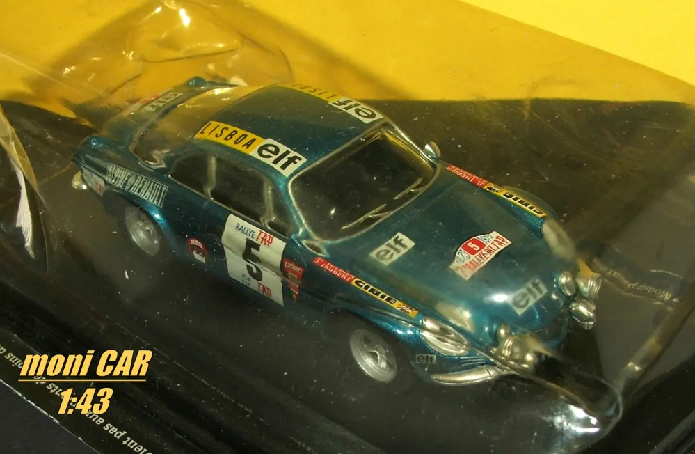 ALPINE Renault A110 - No.5 - J-L. Therier - J. Jaubert - Rally de Portugal 1973 (1:43) Altaya/IXO