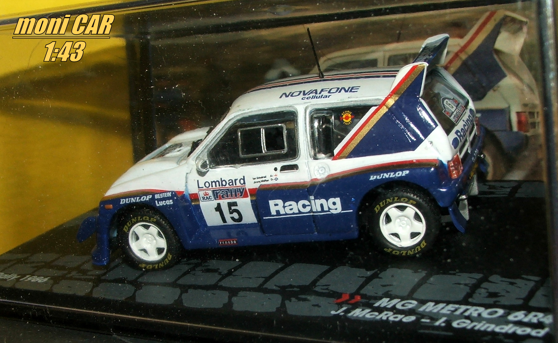 MG METRO 6R4 No.9 - M. Wilson - N. Harris - Rally 1000 Lakes 1986 (1:43) Altaya/IXO