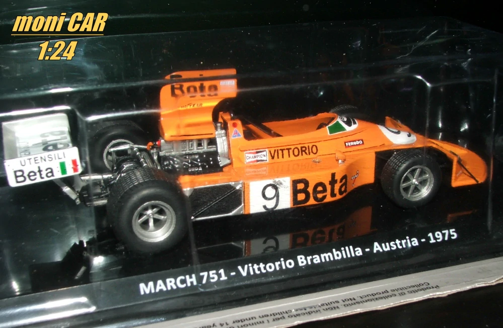 MARCH 751 No.9 - Vittorio Brambilla - Austrian Grand Prix 1975 (1:24) CENTAURIA