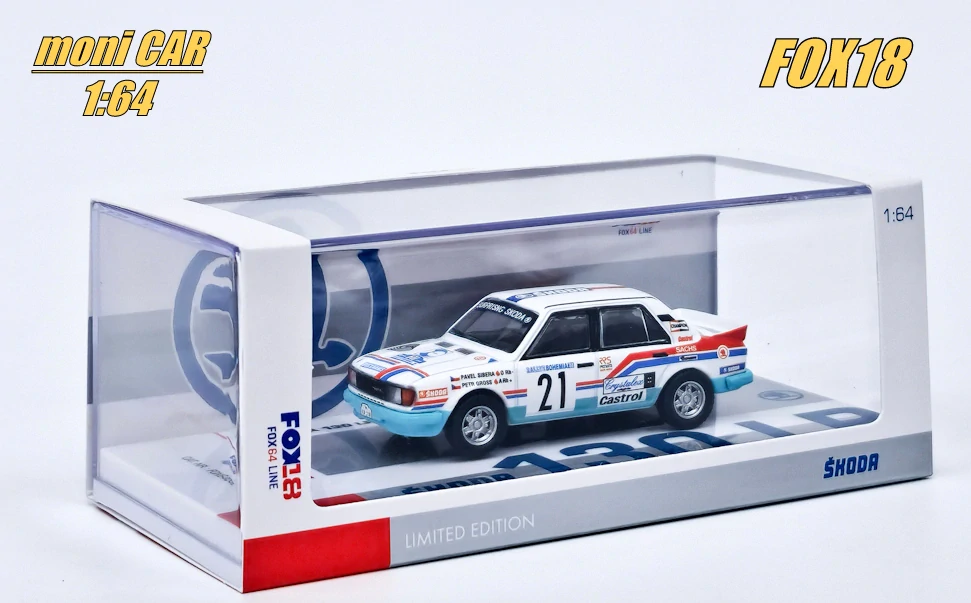 ŠKODA 130 LR - 3-PACK SET 1:64 FOX18