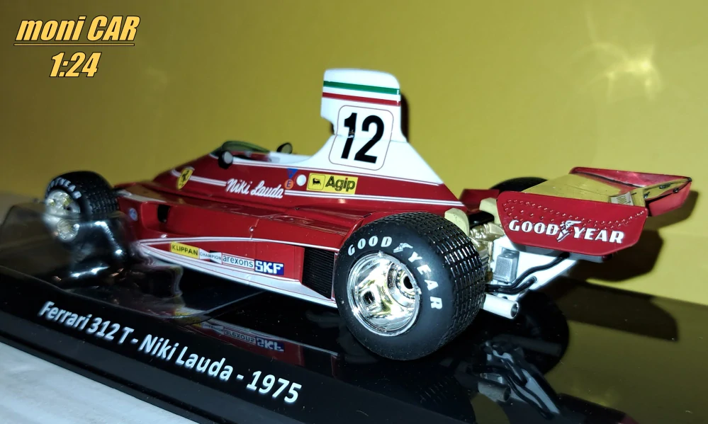 FERRARI 312T No.12 - Niki Lauda - 1975 (1:24) CENTAURIA