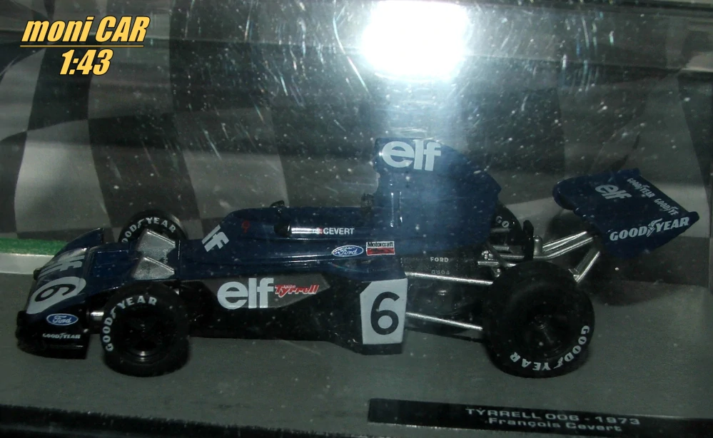 TYRRELL 006 No.6 Francois Cevert 1973 (1:43) Altaya/IXO