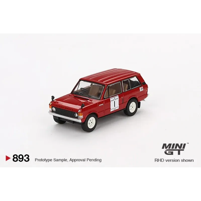 LAND ROVER RANGE ROVER No.1 HILL Rally 1971 International Winner (1:64) MINI GT