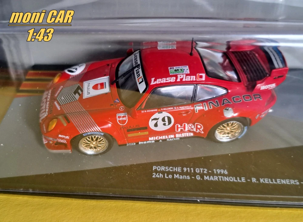PORSCHE 9111 GT2 No.79 - G. Martinolle - R. Kelleners - B. Eichmann - 24h Le Mans 1996 (1:43) CENTAURIA