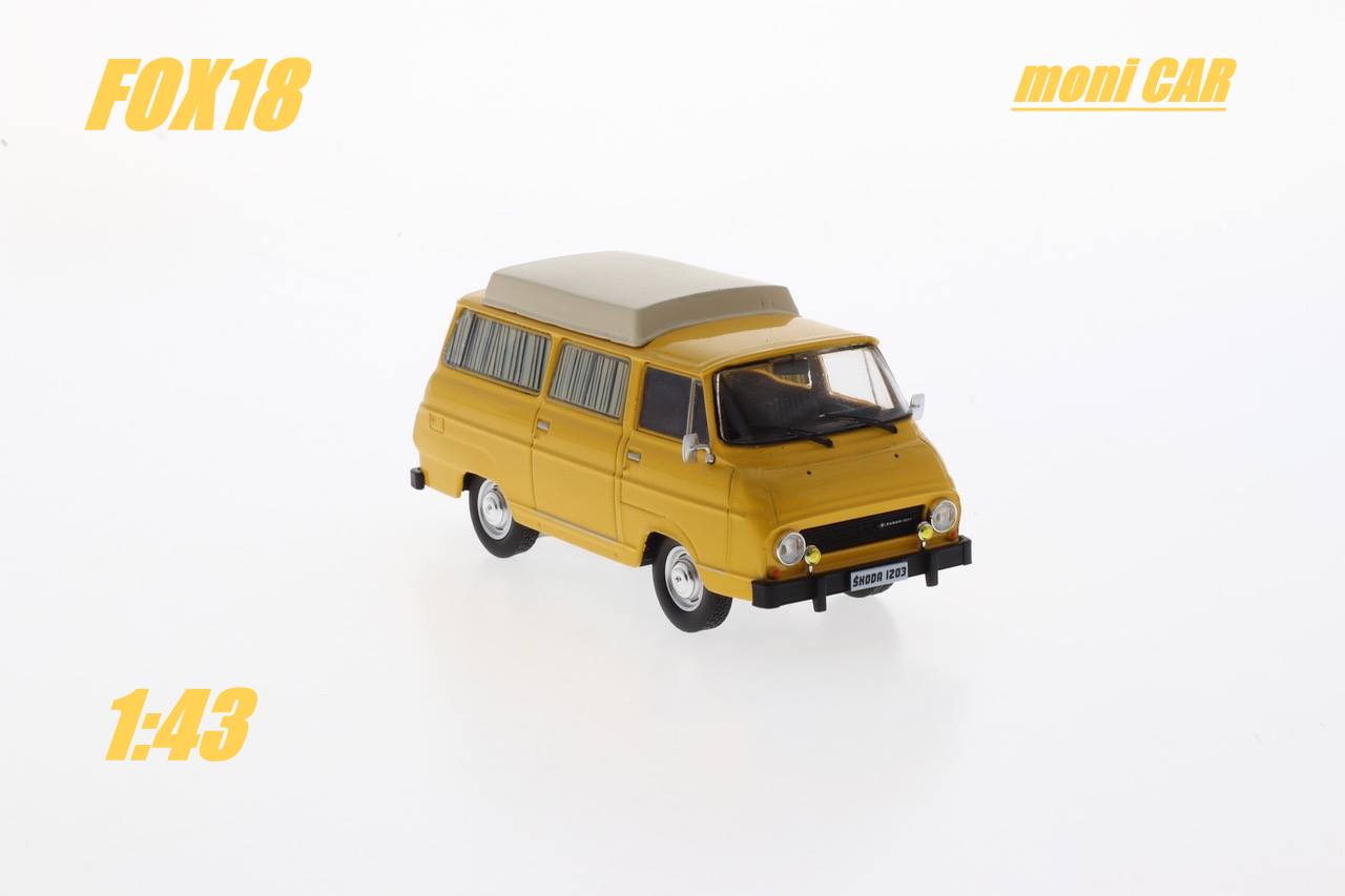 Škoda 1203 CAMPING Open roof (1:43) FOX18