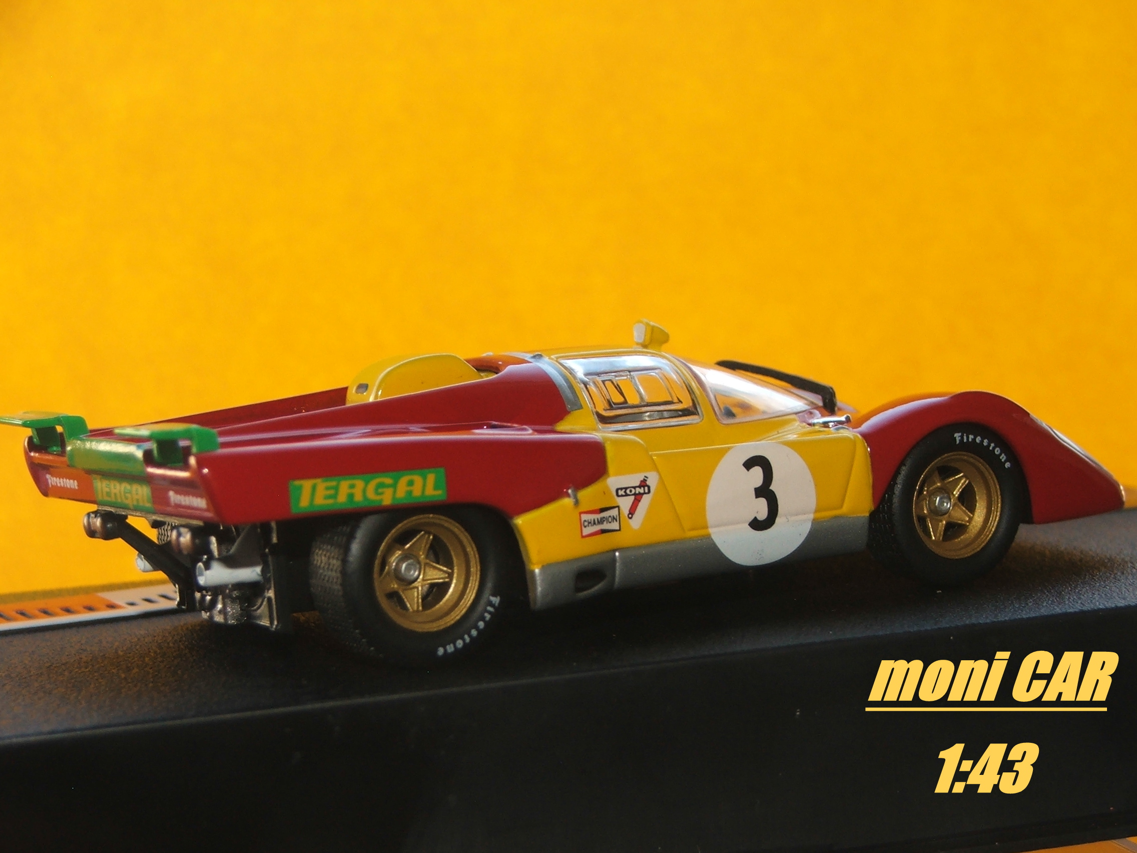 FERRARI 512 M No.3 Brand Hatch 1971 J. Jucnadella D. Hobbs (1:43) Altaya/IXO