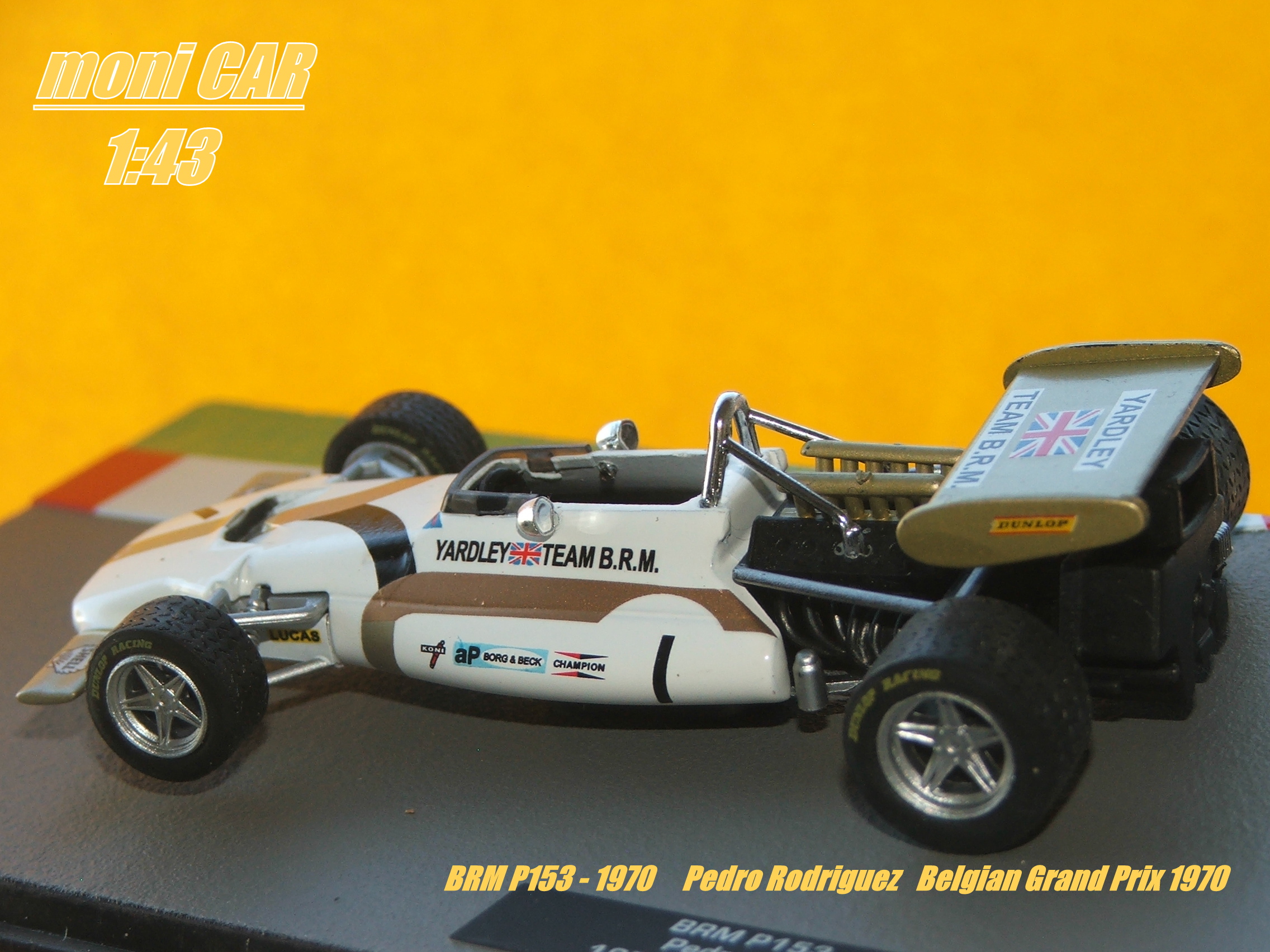 BRM P153 - Pedro Rodriguez - Belgian Grand Prix 1970 (1:43) Altaya/IXO