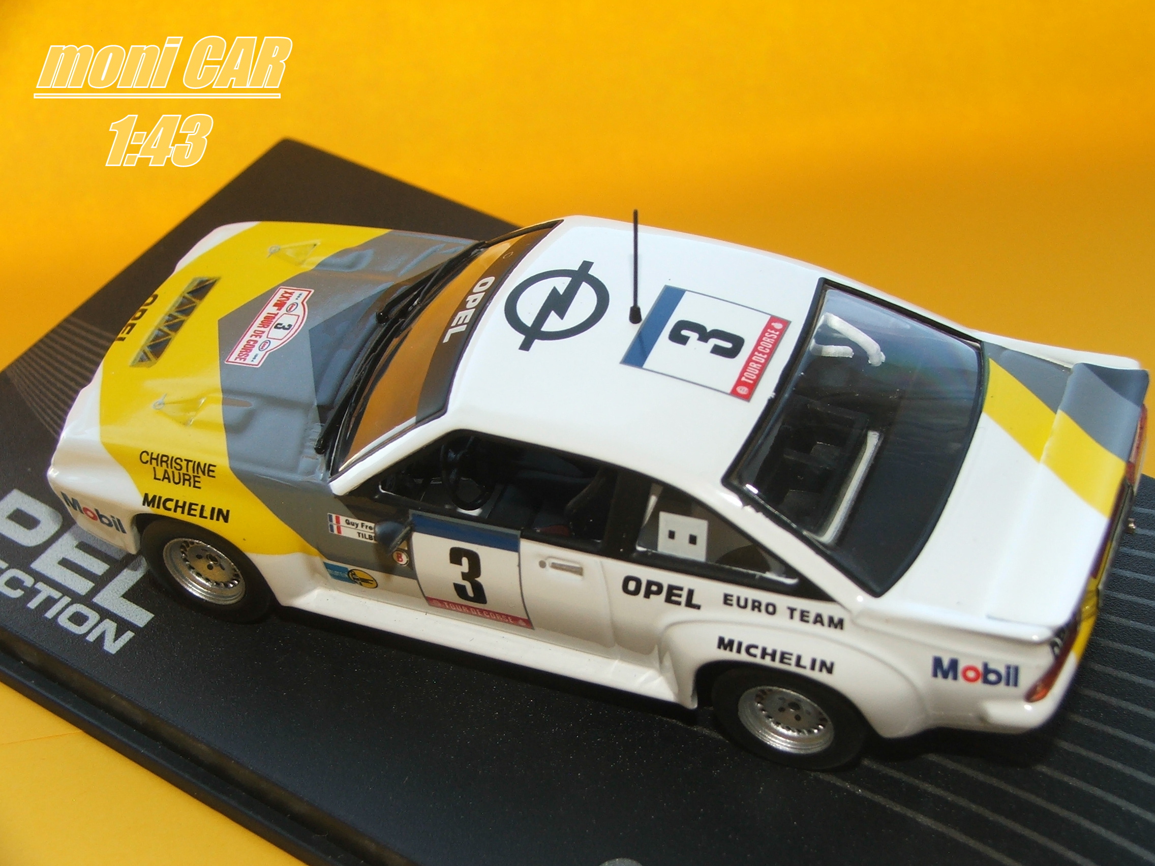 OPEL Manta B 400 1981-1984 No.3 Tour de Corse (1:43) Opel Collection