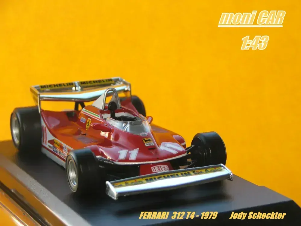 FERRARI 312 T4 No.11 - Jody Scheckter World Champion - 1979 (1:43) Altaya/IXO