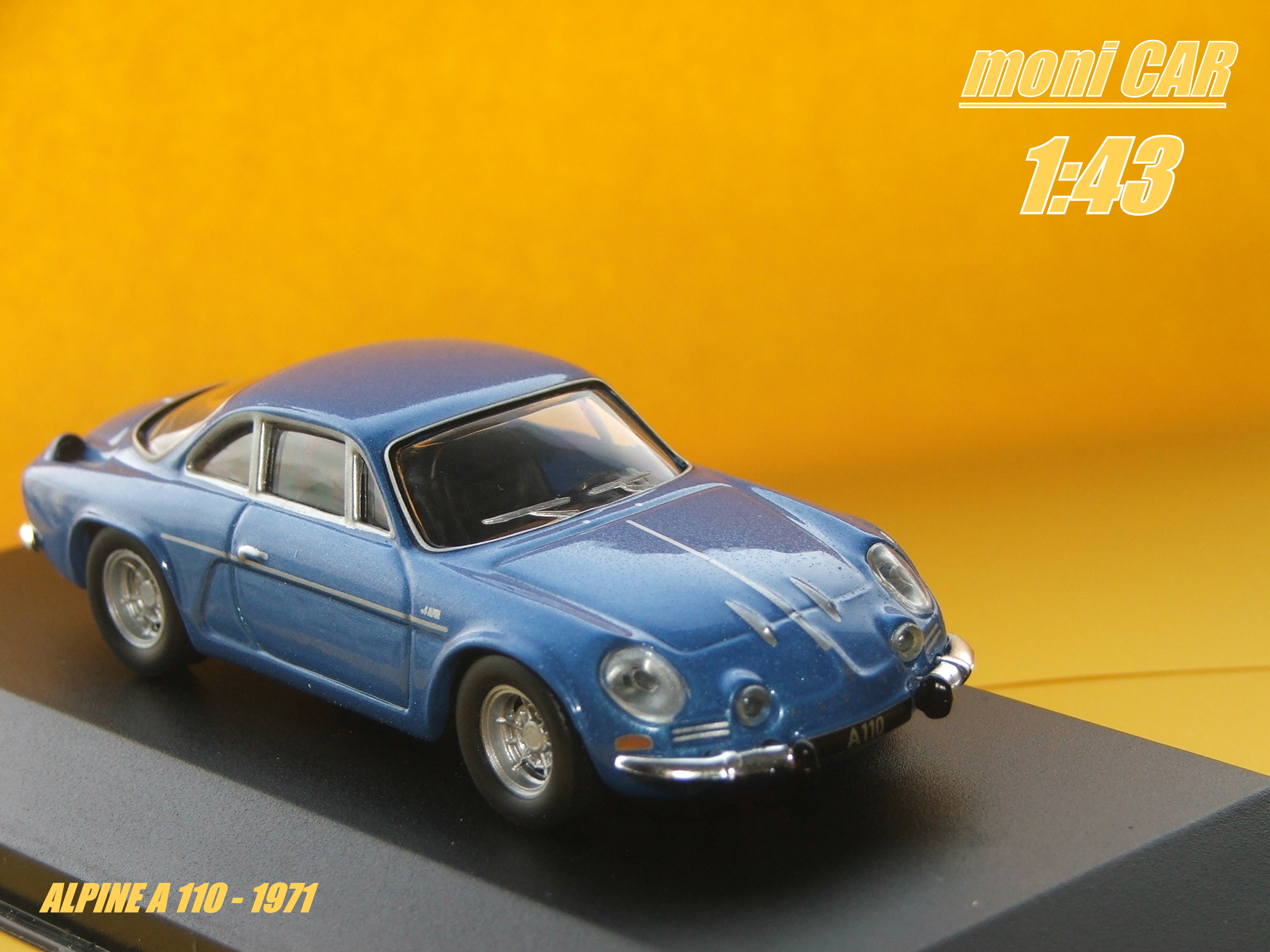 RENAULT ALPINE A110 1300 S - 1971 (1:43) ATLAS
