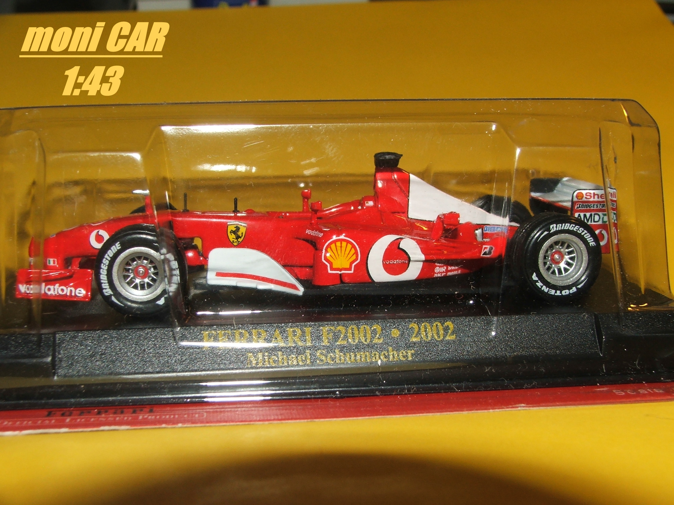FERRARI F2002 No.1 Michael Schumacher - 2002 (1:43) Altaya/IXO