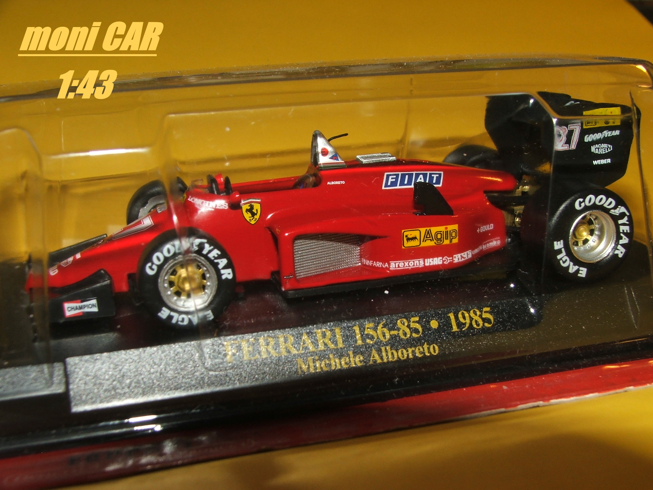 FERRARI 156-85 - 1985 No.27 - Michele Alboreto (1:43) Altaya/IXO