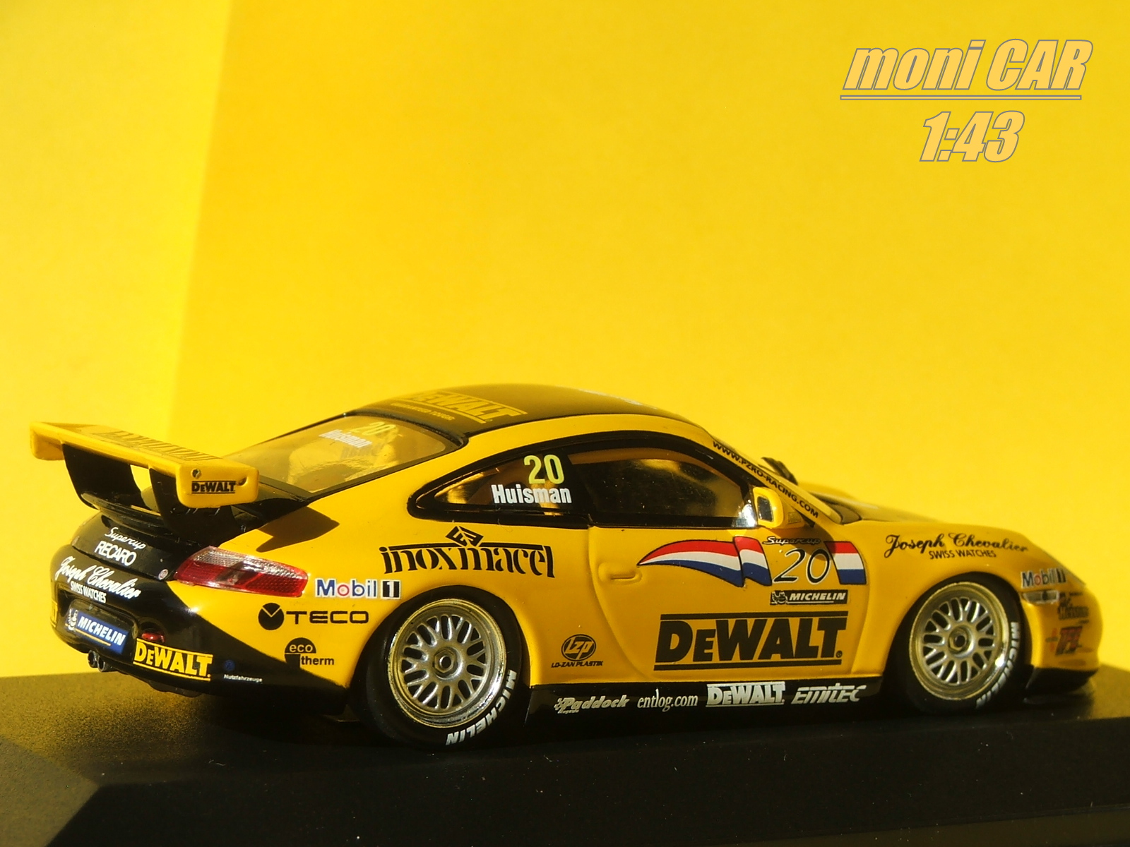 PORSCHE 911 GT3 RSR 24 h Le Mans 2007 Narac/Lietz/Long (1:43) MINICHAMPS