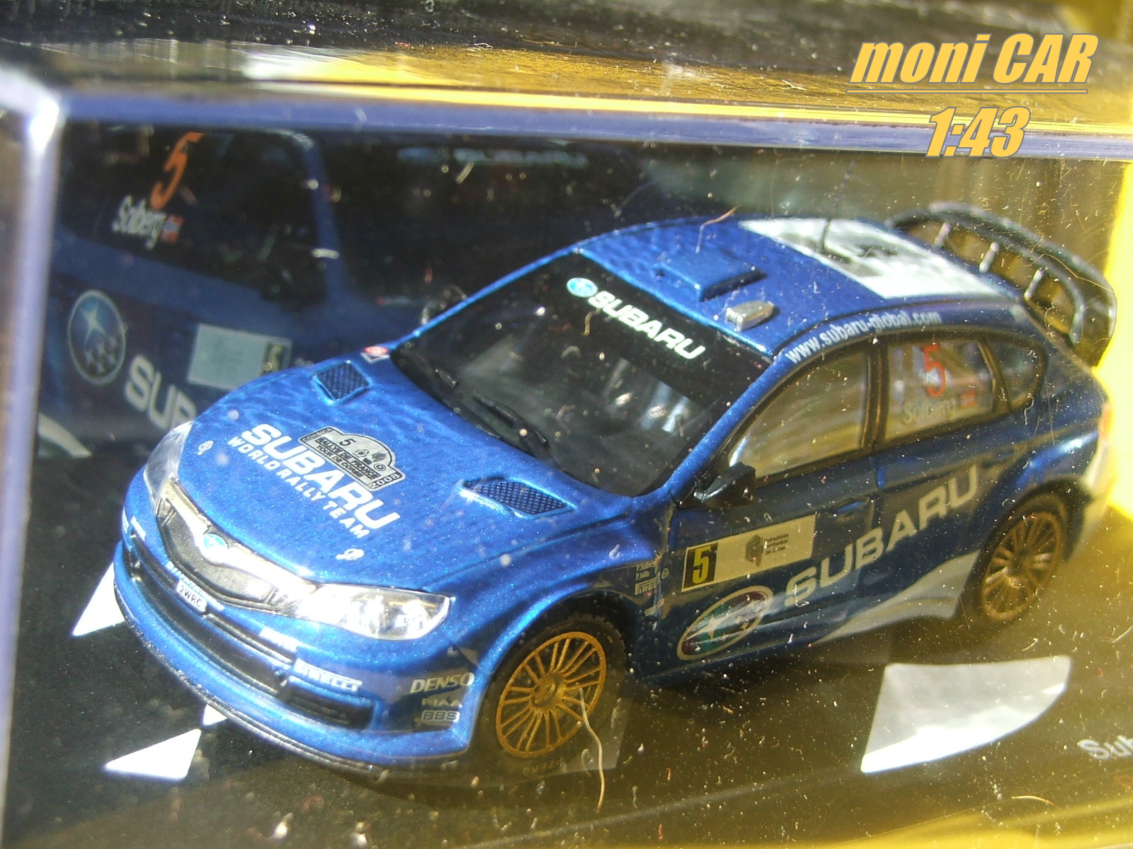 SUBARU Impreza WRC No.5 Peter Solberg-Phil Mills Tour de Corse 2008 (1:43) Altaya/IXO