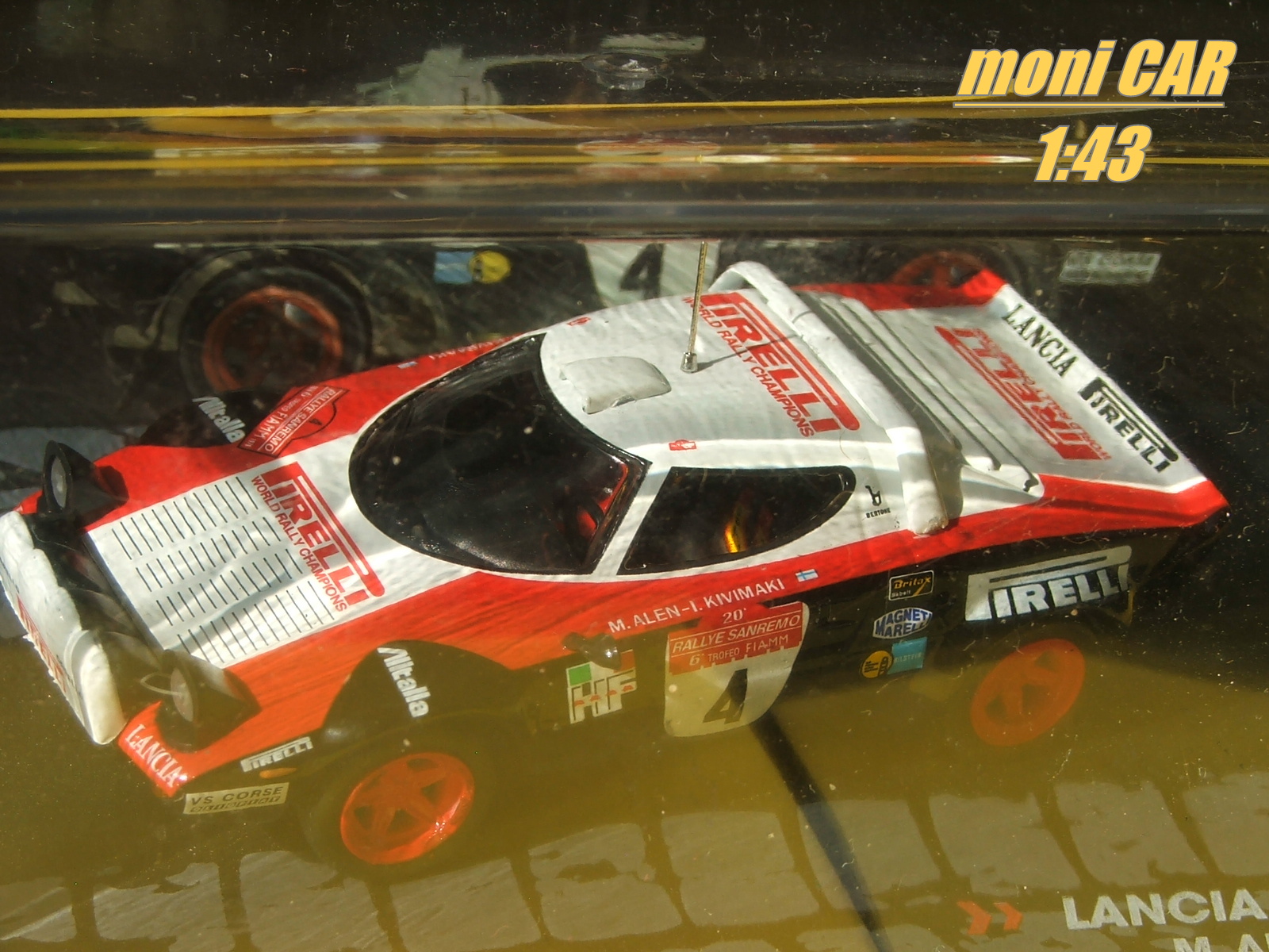 LANCIA Stratos HF No.4 M. Alén-I.Kivimäki Rally Sanremo 1978 (1:43) Altaya/IXO