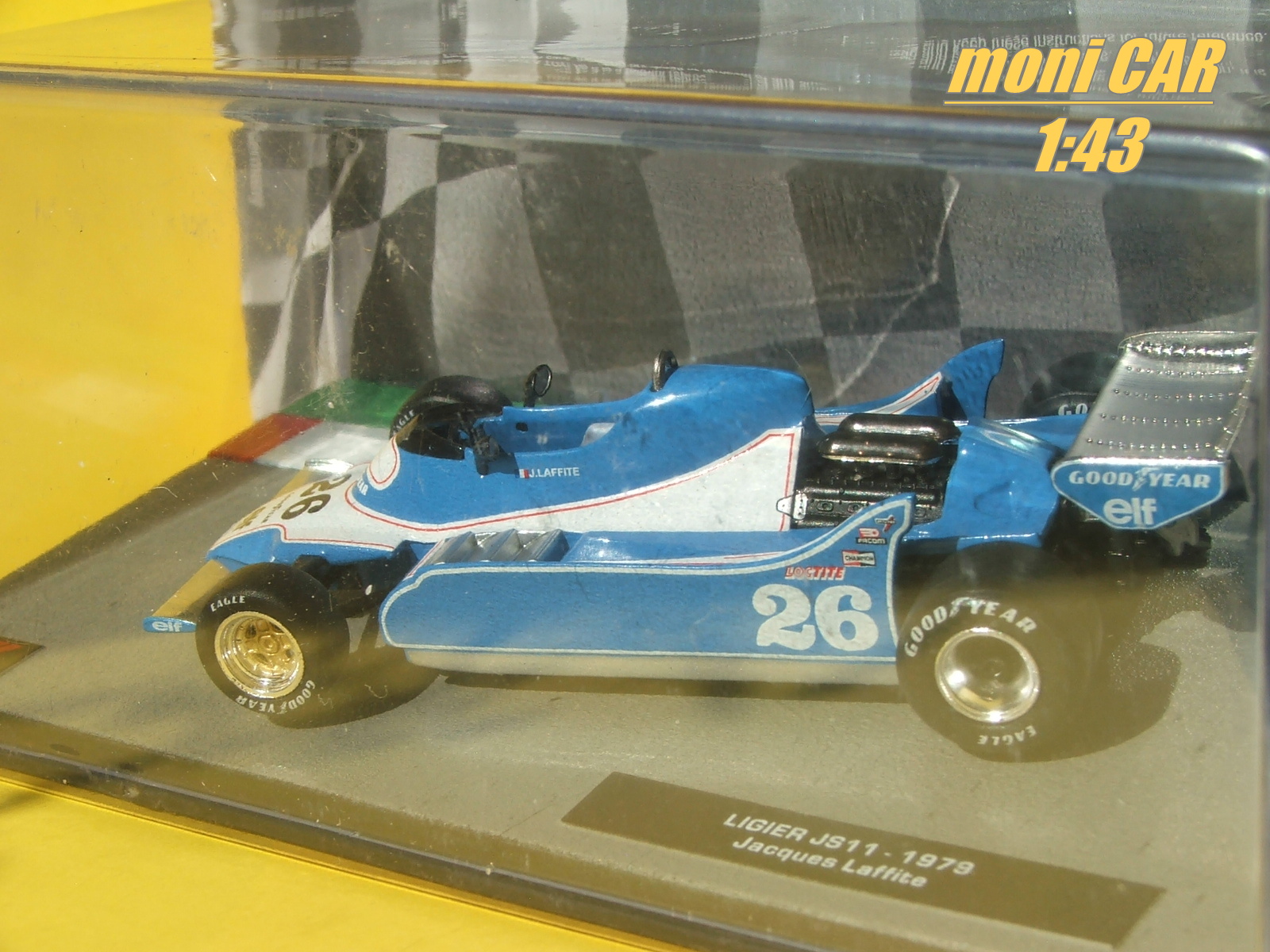 LIGIER JS11 No.26 Jacques Laffite 1979 (1:43) Altaya/IXO