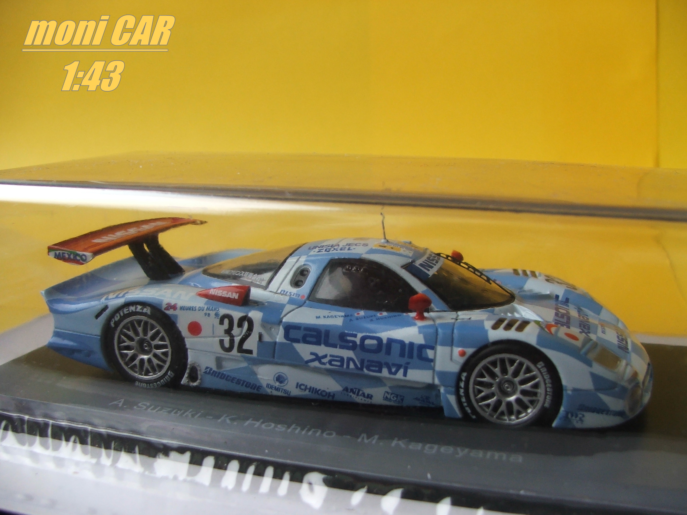 NISSAN R 390 GT1 no.32 3 rd Le Mans 1998 A. Suzuku/K. Hoshino/M. Kageyama (1:43) SPARK/Edicola